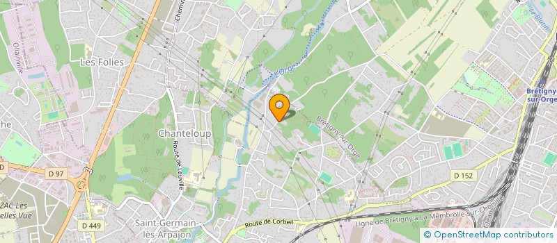 localisation de l'entreprise MONSIEUR KENZO CAPELLO à SAINT-GERMAIN-LES-ARPAJON