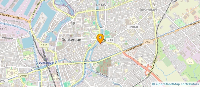 localisation de l'entreprise MONSIEUR KENZO COUBEL à DUNKERQUE