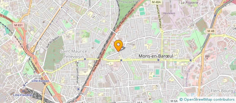 localisation de l'entreprise MONSIEUR KENZO DARRAS  MONS-EN-BARUL