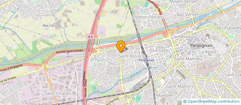 localisation de l'entreprise MONSIEUR KENZO DELBEE  PERPIGNAN