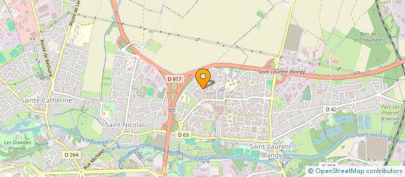 localisation de l'entreprise MONSIEUR KENZO DORBANI  SAINT-NICOLAS