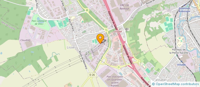 localisation de l'entreprise MONSIEUR KENZO GARGOWITCH  LA FORET-LE-ROI