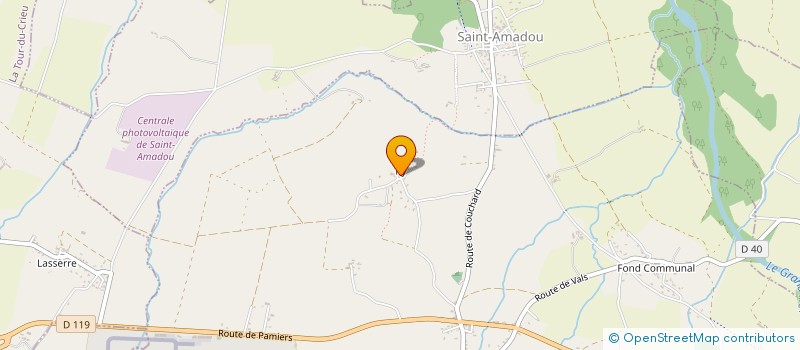 localisation de l'entreprise MONSIEUR KENZO JAUBERTOU à PAMIERS
