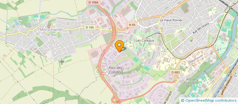 localisation de l'entreprise MONSIEUR KENZO KREIT  MULHOUSE