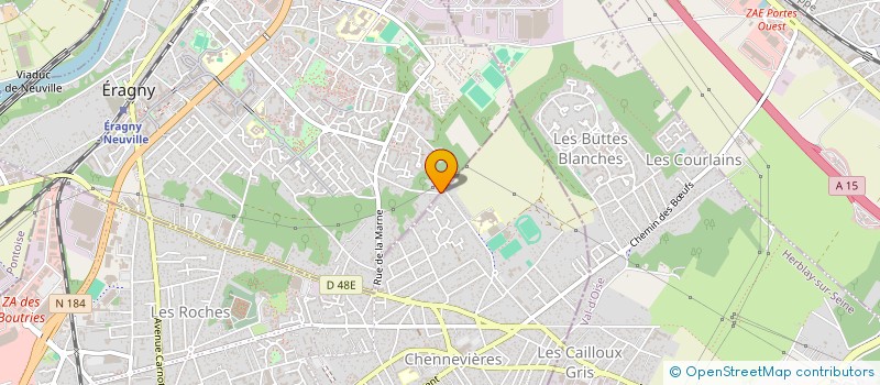 localisation de l'entreprise MONSIEUR KENZO LAMBERGIER  ERAGNY