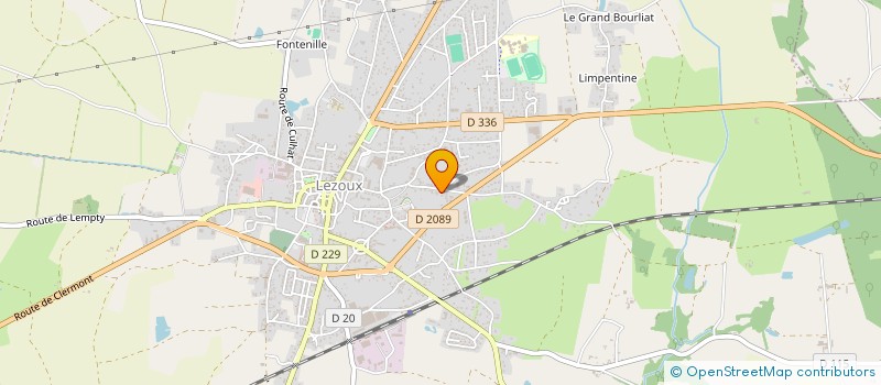 localisation de l'entreprise MONSIEUR KENZO MORENO  LEZOUX