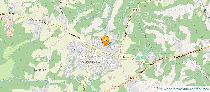 localisation de l'entreprise MONSIEUR KENZO PERDRIAUD - DYLBAITYS  SAINT-MARTIN-DE-SEIGNANX