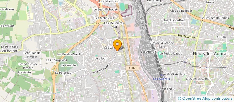 localisation de l'entreprise MONSIEUR KENZO RAUV à SARAN