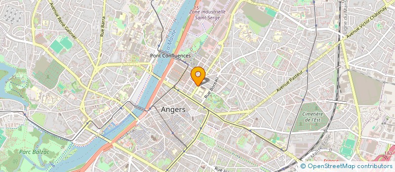 localisation de l'entreprise MONSIEUR KENZO ROUSSEAU à ANGERS