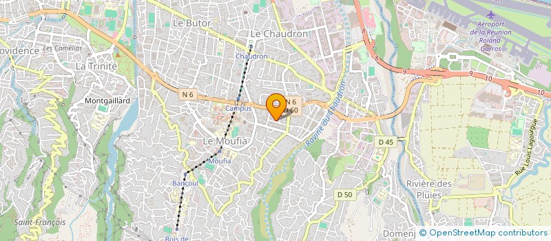 localisation de l'entreprise MONSIEUR KENZO VALLY  SAINT-DENIS