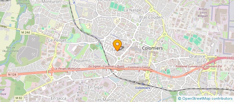 localisation de l'entreprise MONSIEUR KENZO VERLOPPE à COLOMIERS