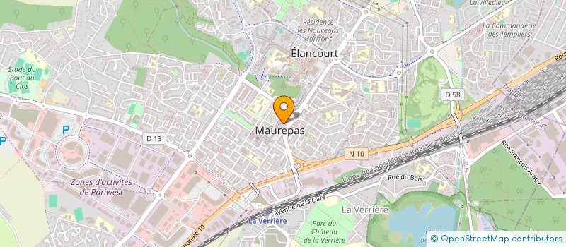 localisation de l'entreprise MONSIEUR KENZO WINTERSTEIN  MAUREPAS