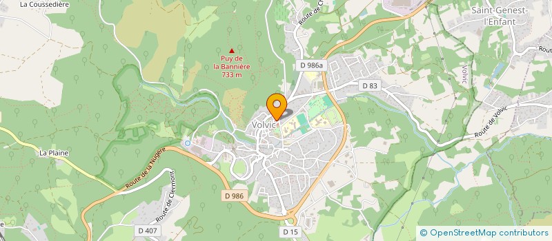 localisation de l'entreprise MONSIEUR KENZO WINTERSTEIN  VOLVIC