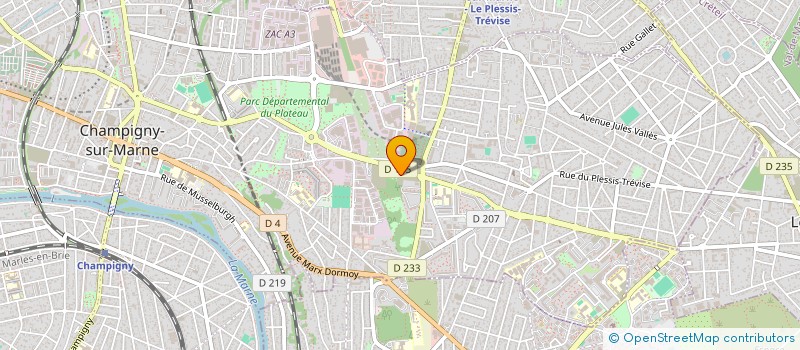 localisation de l'entreprise MONSIEUR KENZY SAFRAOUI  CHAMPIGNY-SUR-MARNE