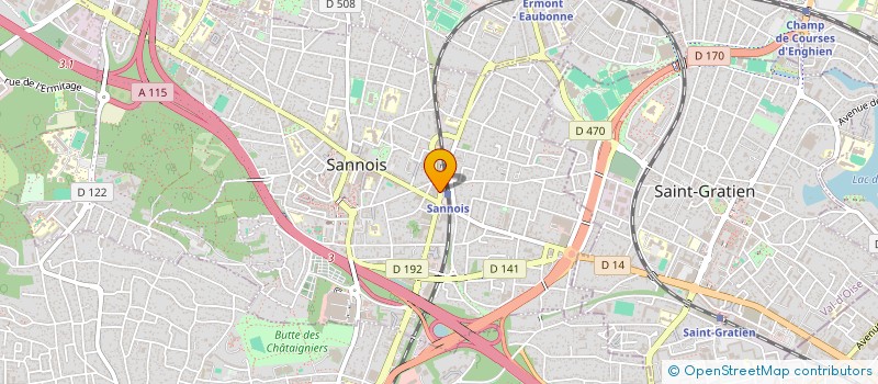 localisation de l'entreprise MONSIEUR KEO IEA  SANNOIS