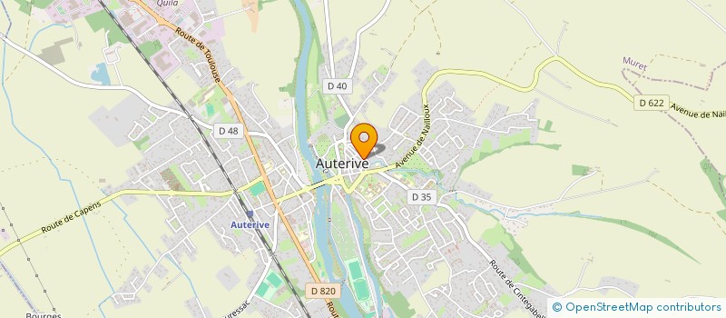 localisation de l'entreprise MONSIEUR KEONI LEMBERT  AUTERIVE