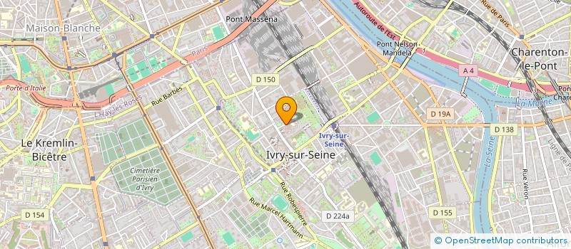 localisation de l'entreprise MONSIEUR KEOPRASITH SOMSAVADDY  IVRY-SUR-SEINE