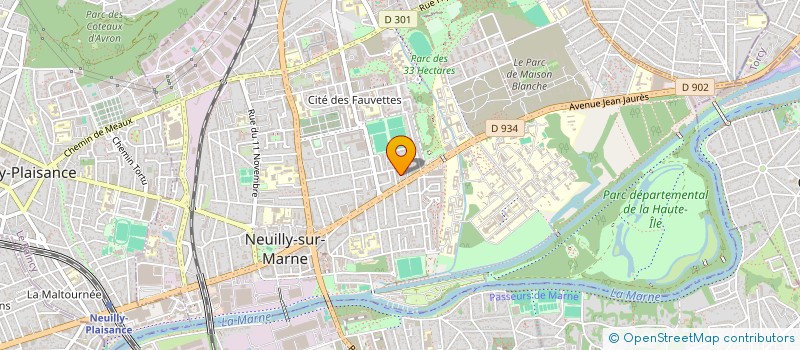 localisation de l'entreprise MONSIEUR KEPHREN NGASSA à NEUILLY-SUR-MARNE