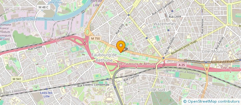 localisation de l'entreprise MONSIEUR KERABA DIAKHABY à LILLE