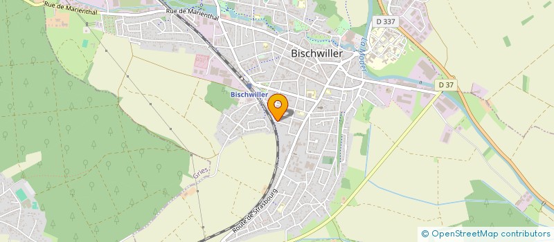 localisation de l'entreprise MONSIEUR KERAMETTIN KESKIN  BISCHWILLER