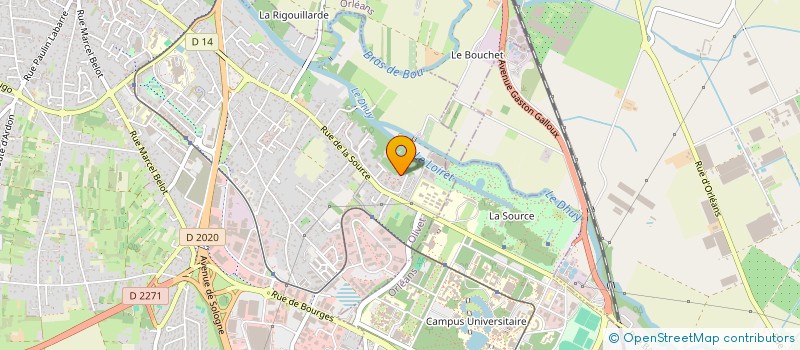 localisation de l'entreprise MONSIEUR KERAN BRUNE à OLIVET