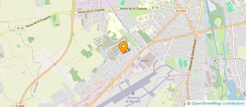 localisation de l'entreprise MONSIEUR KERAN DUBOIS  BOURGES