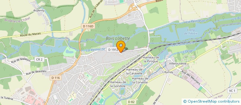 localisation de l'entreprise MONSIEUR KERAN NKIERI  BREUILLET