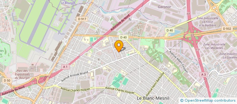 localisation de l'entreprise MONSIEUR KERANE ASSELIE à LE BLANC-MESNIL