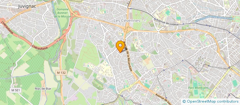 localisation de l'entreprise MONSIEUR KERBY SOLON  MONTPELLIER