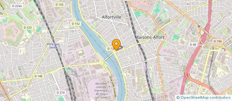localisation de l'entreprise MONSIEUR KERBY VENORD à ALFORTVILLE