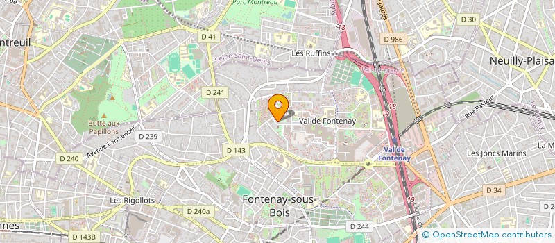 localisation de l'entreprise MONSIEUR KEREM-ALI AYTAN à FONTENAY-SOUS-BOIS