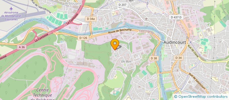 localisation de l'entreprise MONSIEUR KEREM KARAKAYA  VALENTIGNEY