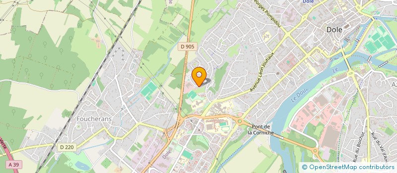 localisation de l'entreprise MONSIEUR KEREM OZTURK à DOLE