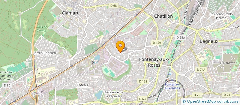 localisation de l'entreprise MONSIEUR KERIAN MORANCI à FONTENAY-AUX-ROSES