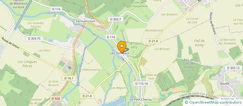 localisation de l'entreprise MONSIEUR KERIANN BOCQUET à CHERISY