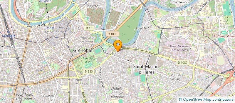 localisation de l'entreprise MONSIEUR KERIFA SAMAKE à GRENOBLE