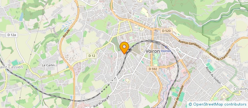 localisation de l'entreprise MONSIEUR KERIM AKBAS à VOIRON