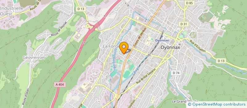 localisation de l'entreprise MONSIEUR KERIM BUKVA à OYONNAX