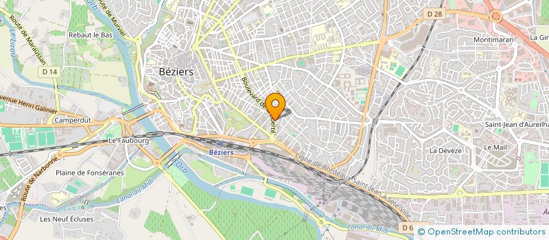 localisation de l'entreprise MONSIEUR KERIM DEMIR à BEZIERS