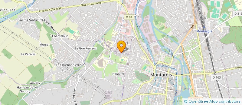 localisation de l'entreprise MONSIEUR KERIM KEKLIKOGLU à CHALETTE-SUR-LOING