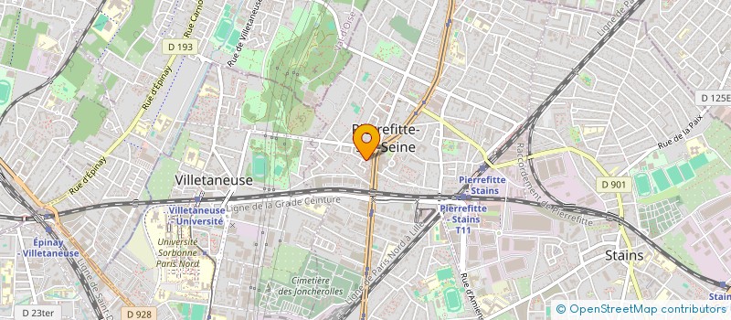 localisation de l'entreprise MONSIEUR KERIM KENTER à PIERREFITTE-SUR-SEINE