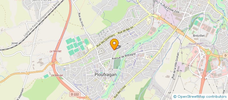 localisation de l'entreprise MONSIEUR KERIM LE GAL  PLOUFRAGAN