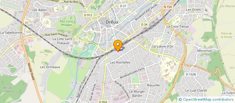 localisation de l'entreprise MONSIEUR KERIME CHAOUCH à DREUX