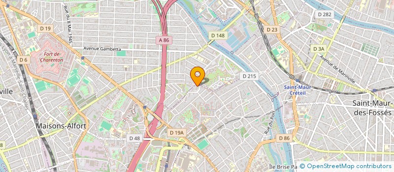 localisation de l'entreprise MONSIEUR KEROLOS BOUTROS LABIB  CRETEIL