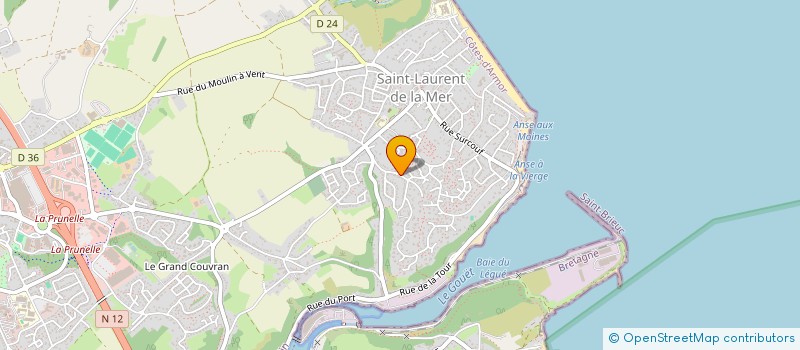 localisation de l'entreprise MONSIEUR KERRIOU MATTHIEU  PLERIN