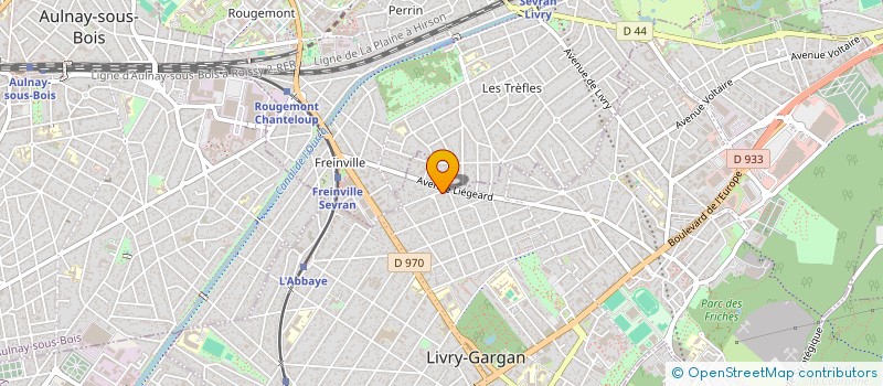 localisation de l'entreprise MONSIEUR KERRY JULES  LIVRY-GARGAN