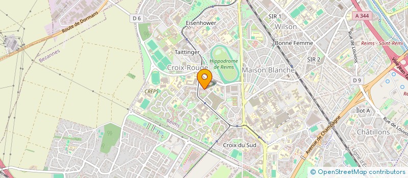 localisation de l'entreprise MONSIEUR KERVELLAN SOH  REIMS