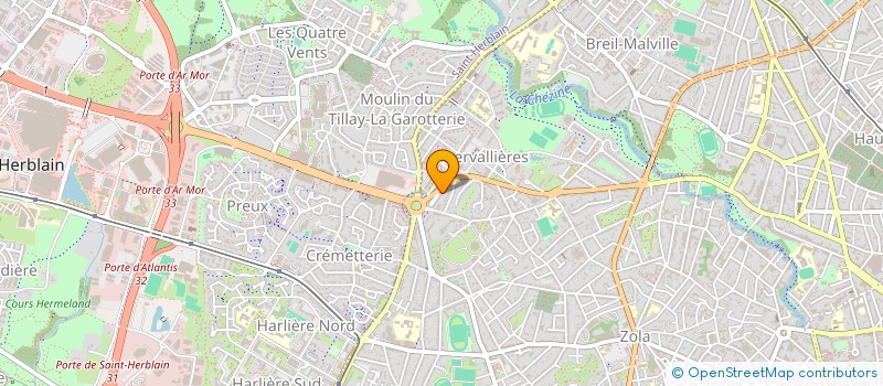 localisation de l'entreprise MONSIEUR KERVIN KOOSMAN à NANTES