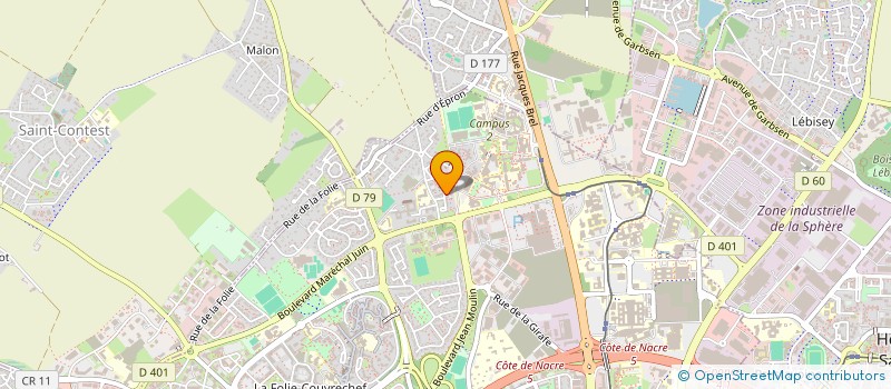 localisation de l'entreprise MONSIEUR KERWAN VILLAY à CAEN