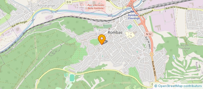 localisation de l'entreprise MONSIEUR KERYAN OZTURK  ROMBAS